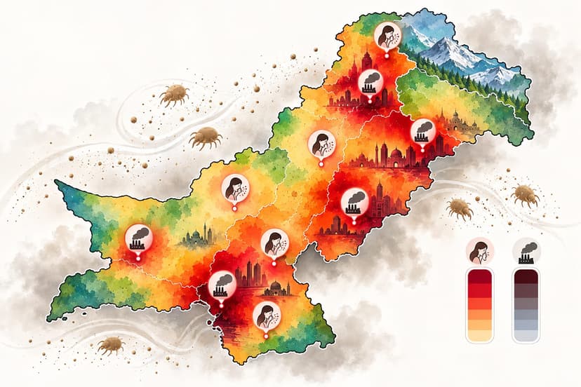 Why dust mites thrive in Pakistani homes